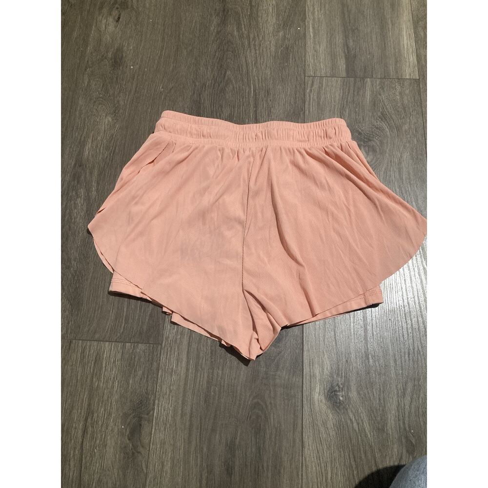 JoyLab Coral Double Layer Flutter Shorts Size Small With Pockets And Drawstrings - Picture 8 of 10